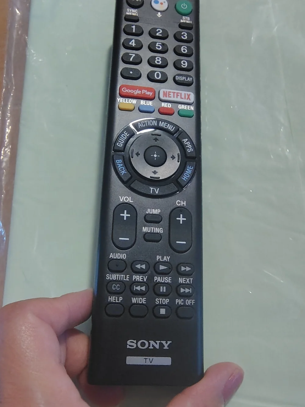Genuine Sony RMF-TX310U OEM Smart Voice Remote Control